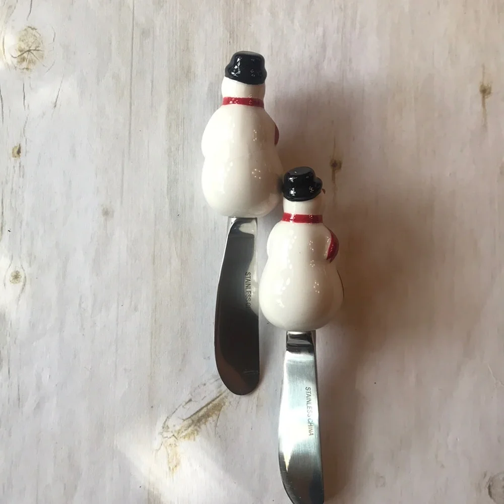 Williams Sonoma Snowman Spreader